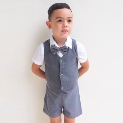 Boy 4 Piece Linen Outfit