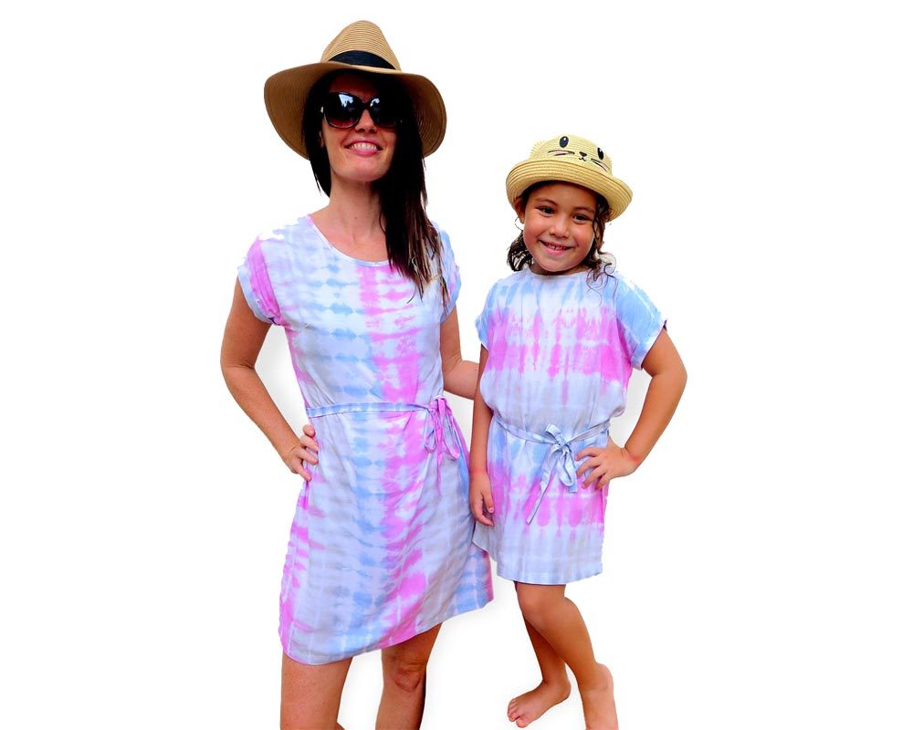 Tie dye mommy and hot sale me