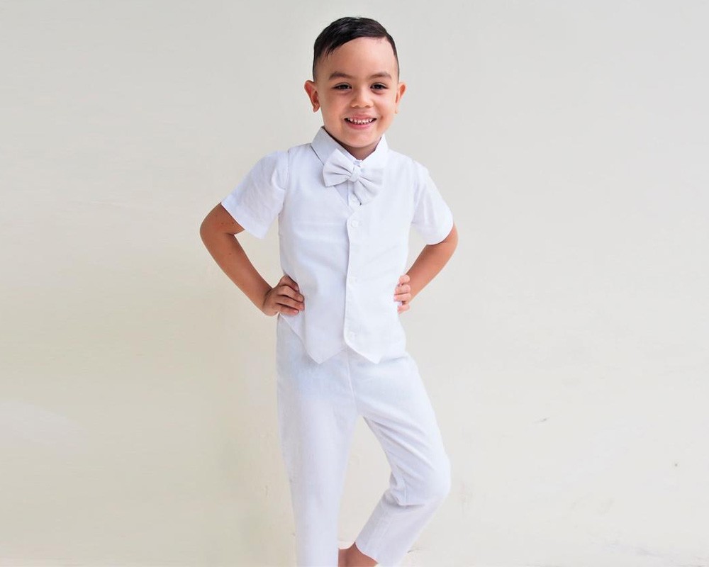 Buy White Trousers & Pants for Boys by Mothercare Online | Ajio.com