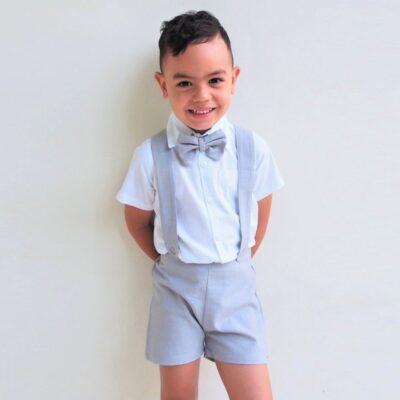 Boy 3 Piece Linen Suit