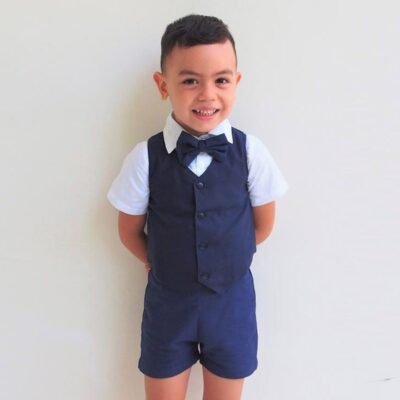Boy 4 Piece Linen Outfit