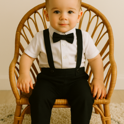 Ring Bearer Suits - Black