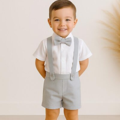 Ring Bearer Suits - Grey