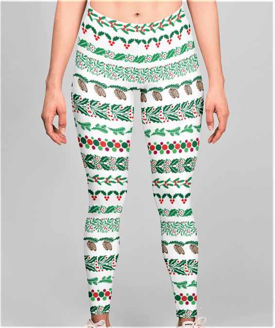 kohls christmas leggings