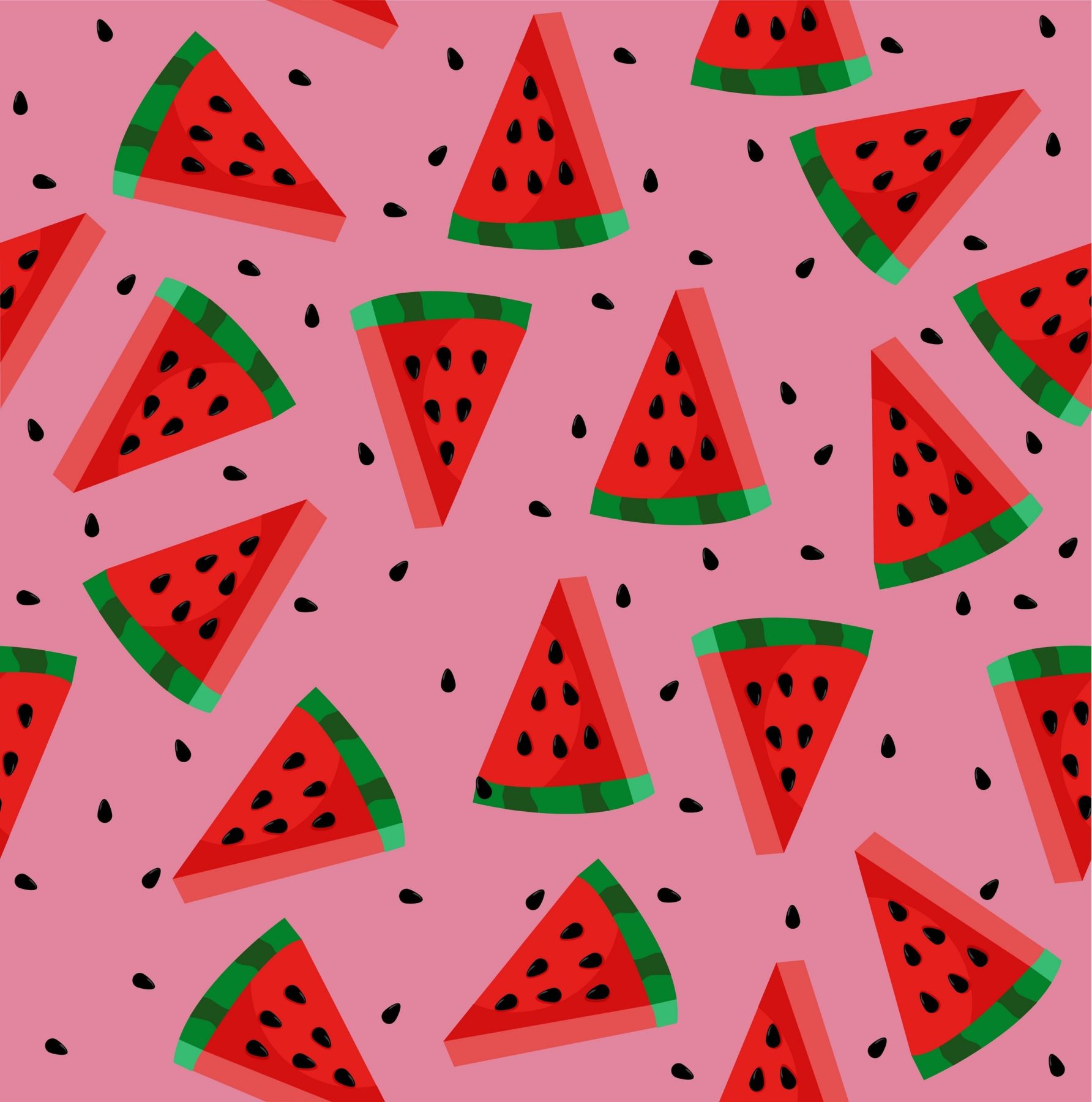 Matching Swim Trunks - Red Watermelon - Tiny Tots Kids