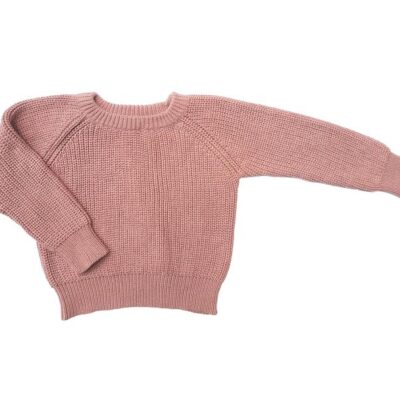 Mommy & Me Sweater - Rose
