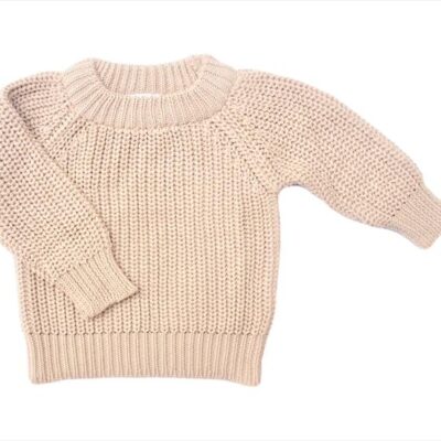 Mommy & Me Sweater - Sand