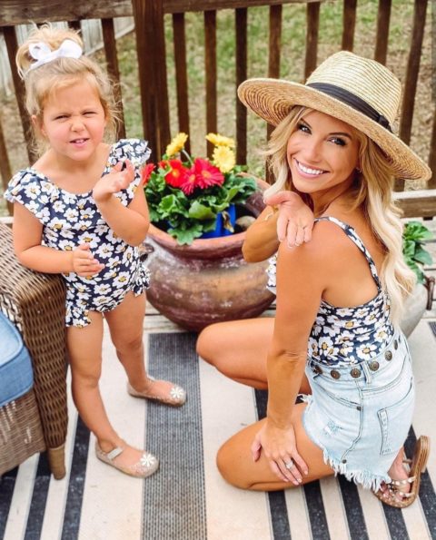 Mommy & Me Swimsuits - Daisy - Tiny Tots Kids