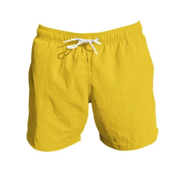 Matching Swim Trunks - Mustard - Tiny Tots Kids