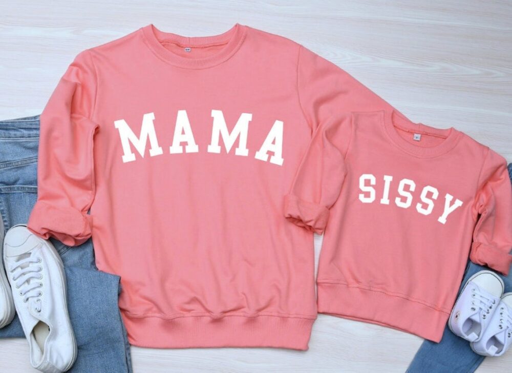 Family Sweatshirts – Mama Pink