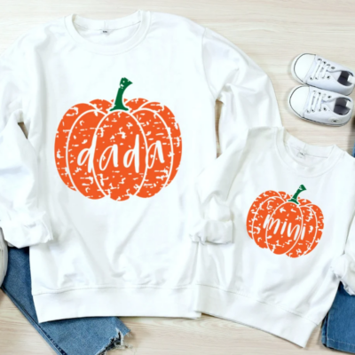 Mommy & Me Halloween Sweatshirts – Mama Pumpkin