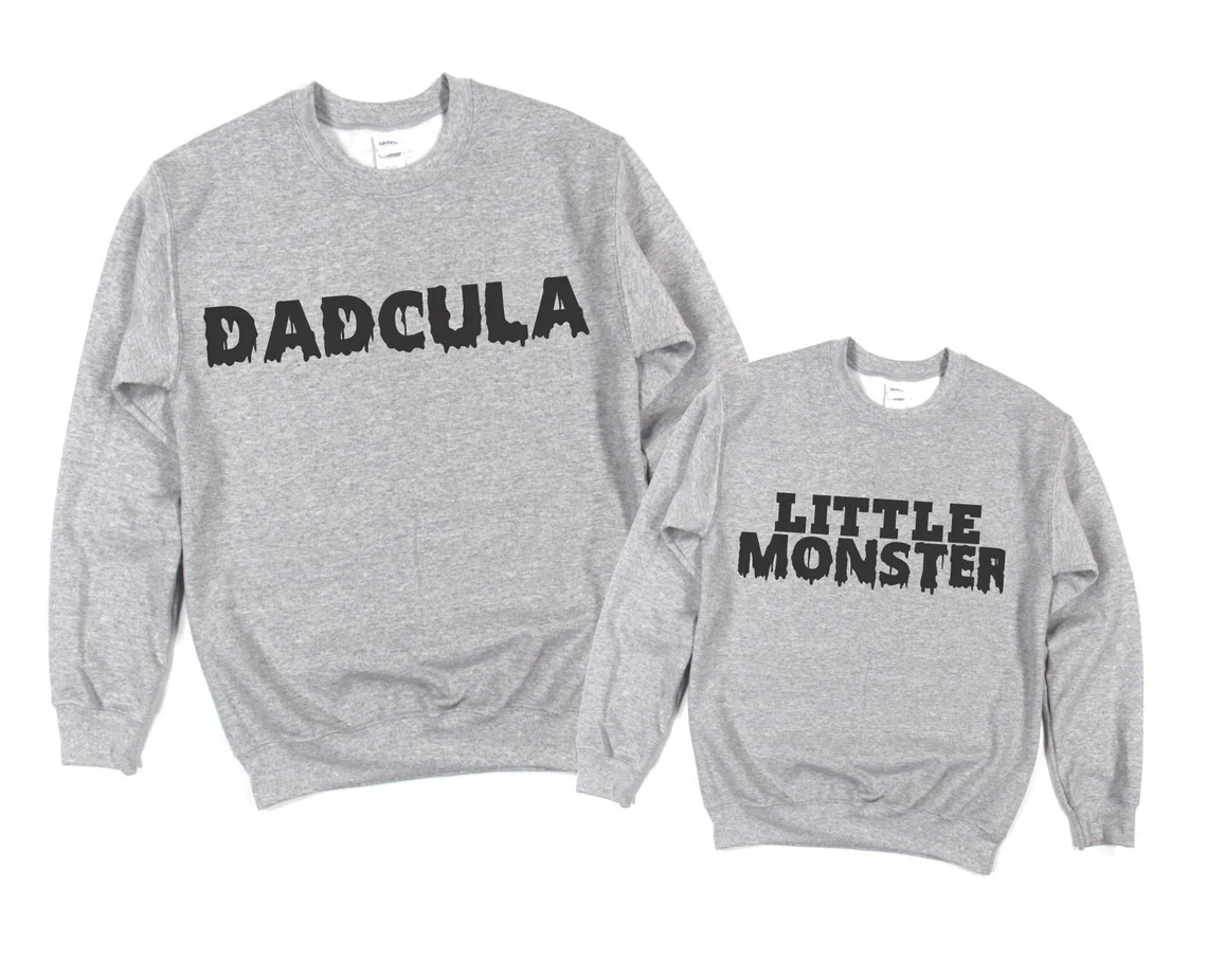 Sweatshirts d'Halloween Maman & Moi - Momster
