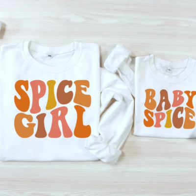 Mommy & Me Halloween Sweatshirts – Spice Girl