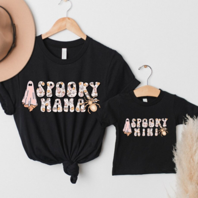 Mommy & Me Halloween Shirts – Spooky Mama
