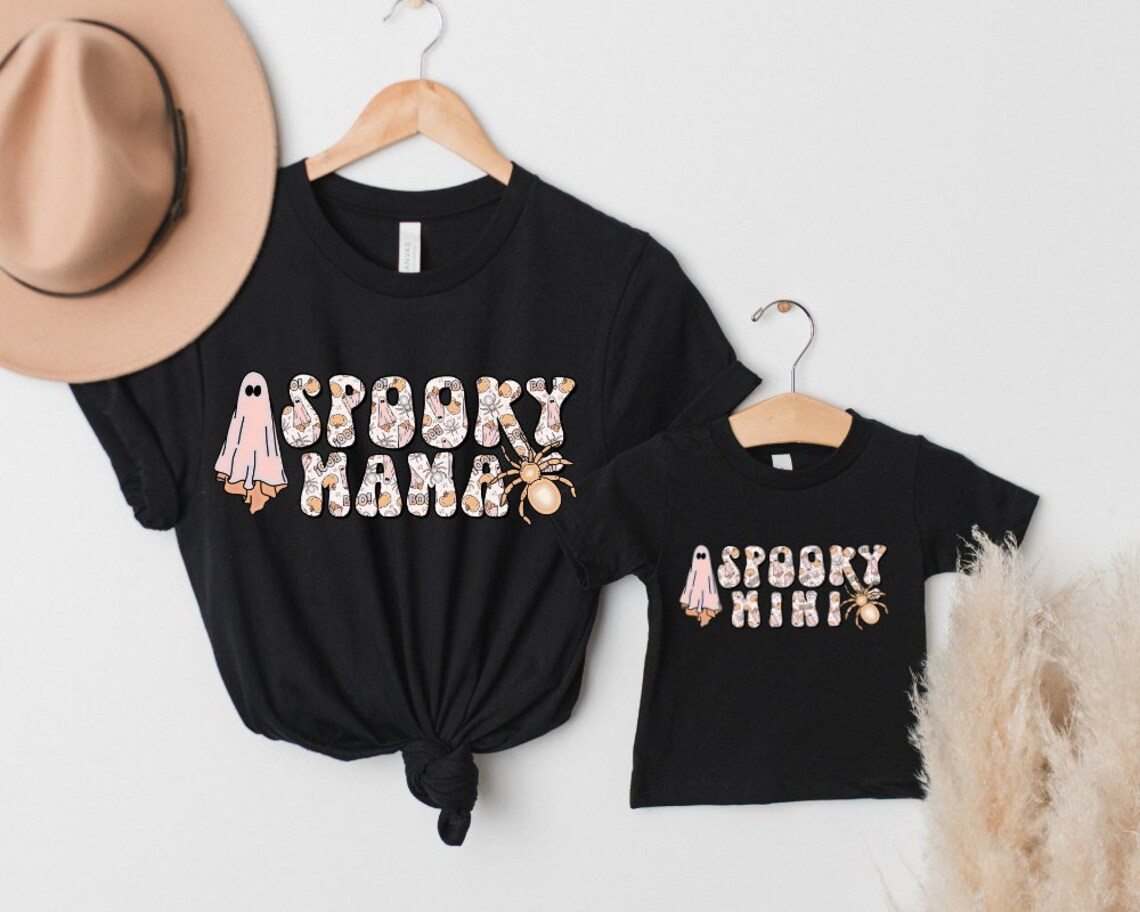 Mommy & Me Halloween Shirts – Spooky Mama
