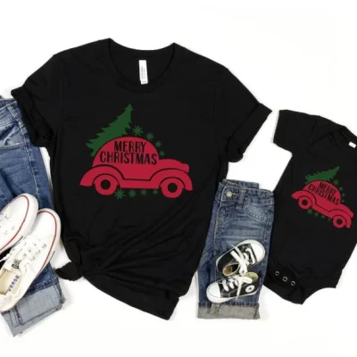 Matching Christmas T-Shirts – Christmas Car