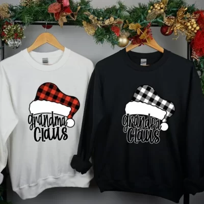 Matching Christmas T-Shirts – Grandma Claus
