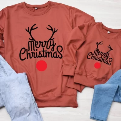 Matching Christmas Sweatshirts – Merry Christmas