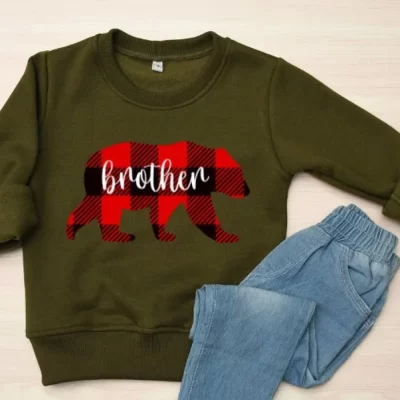 Family Christmas Sweatshirts – Brother Bear