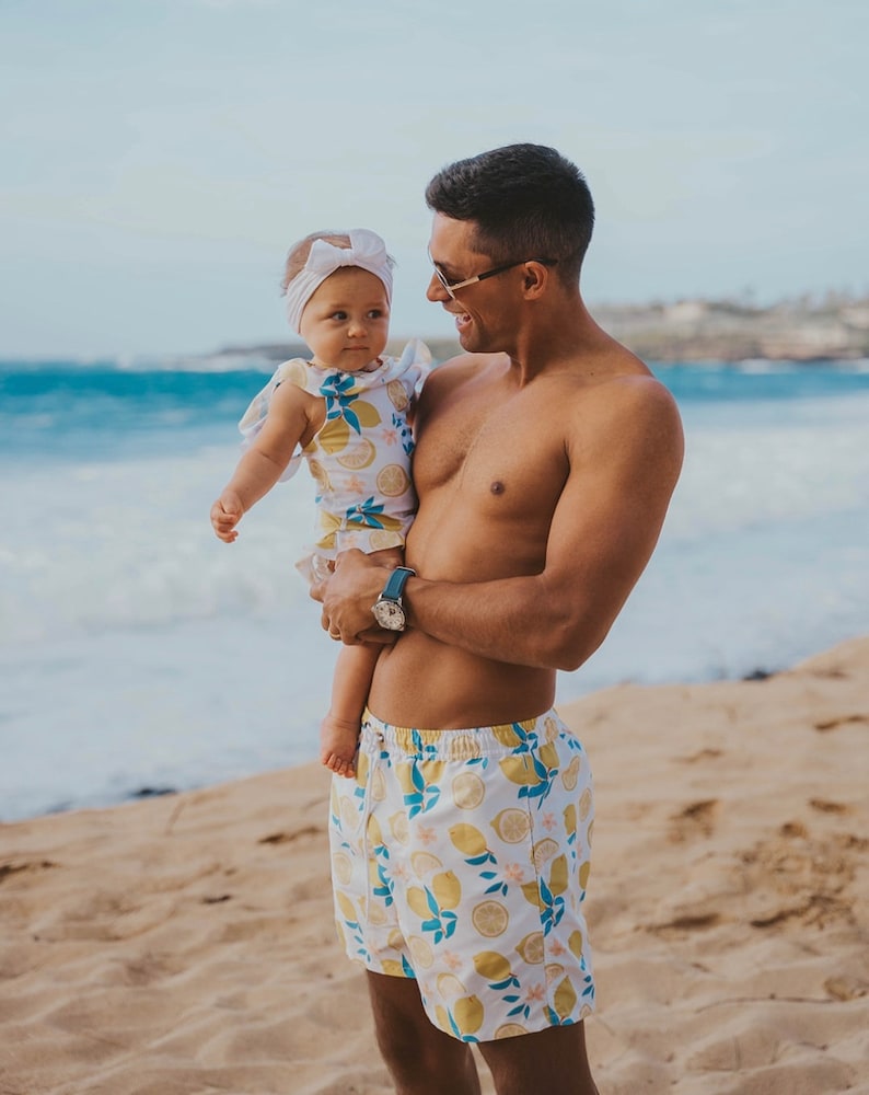 Dad and me hotsell swim trunks