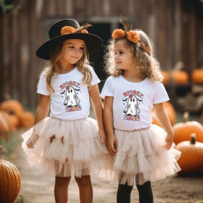 Kids Halloween T-shirt - Spooky Kids