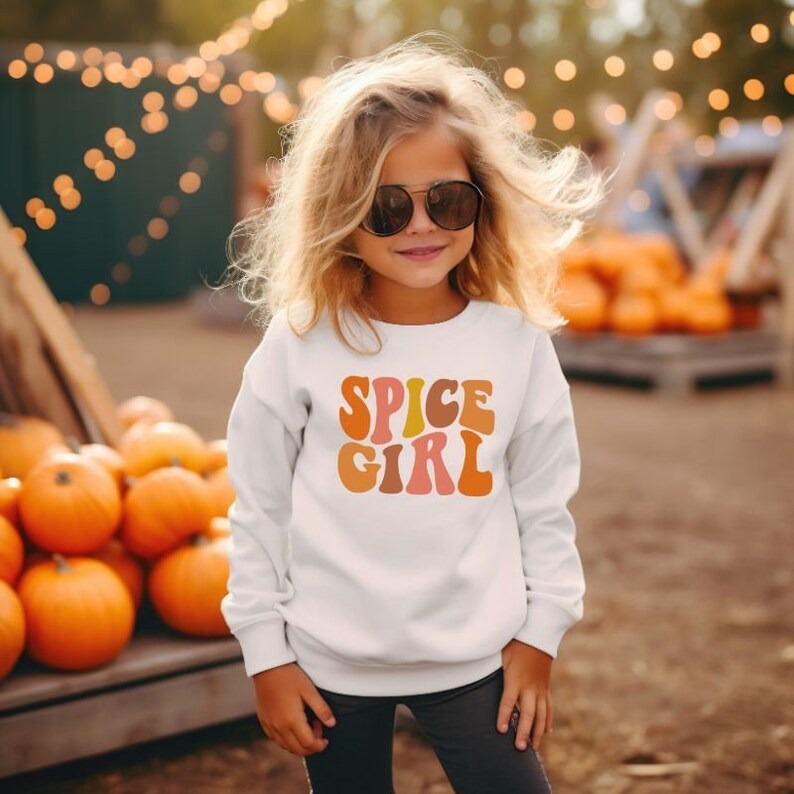 Kids Halloween Sweatshirts - Spice Girl