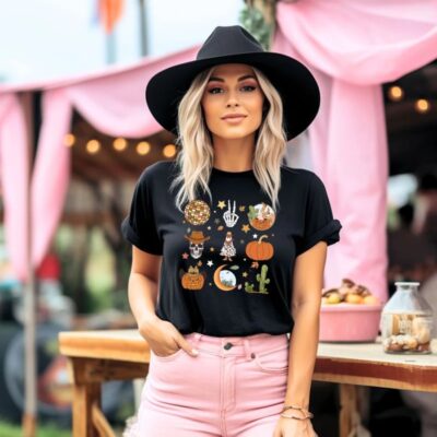 Unisex Halloween T-shirt - Halloween Theme
