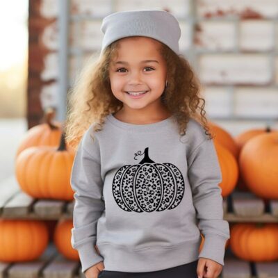 Kids Halloween Sweatshirts - Pumpkin
