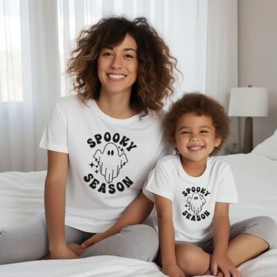 Mommy & Me Halloween T-shirt - Spooky Season