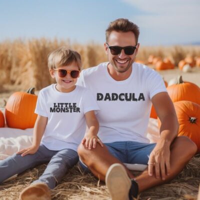 Daddy & Me Halloween T-shirt - Dadcula