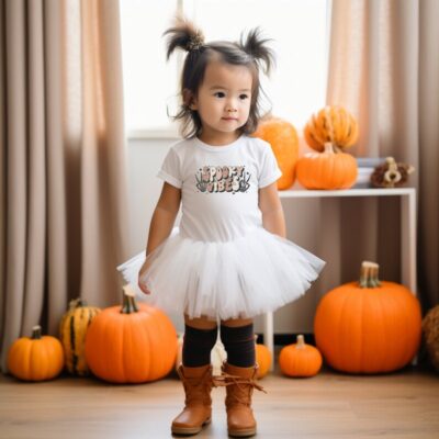 Kids Halloween T-shirt - Spooky Vibes