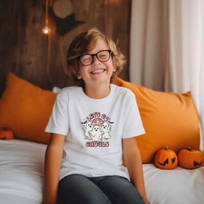 Kids Halloween T-shirt - Let's Go