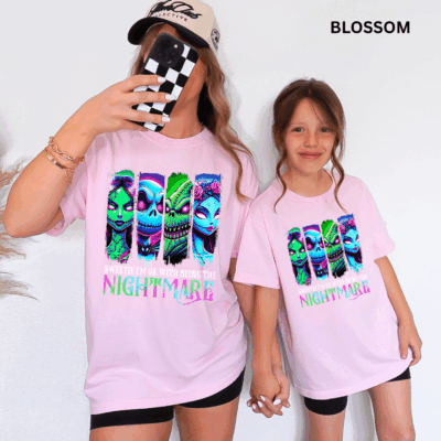 Comfort Colors® Mommy & Me Halloween-Shirts - Trendy Cartoon