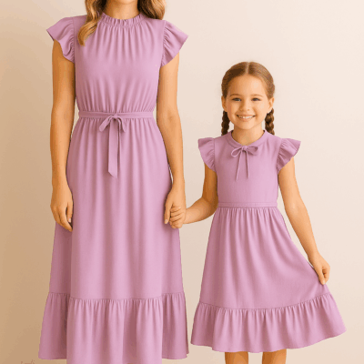 Mommy & Me Dress - Emily Dress Lilac