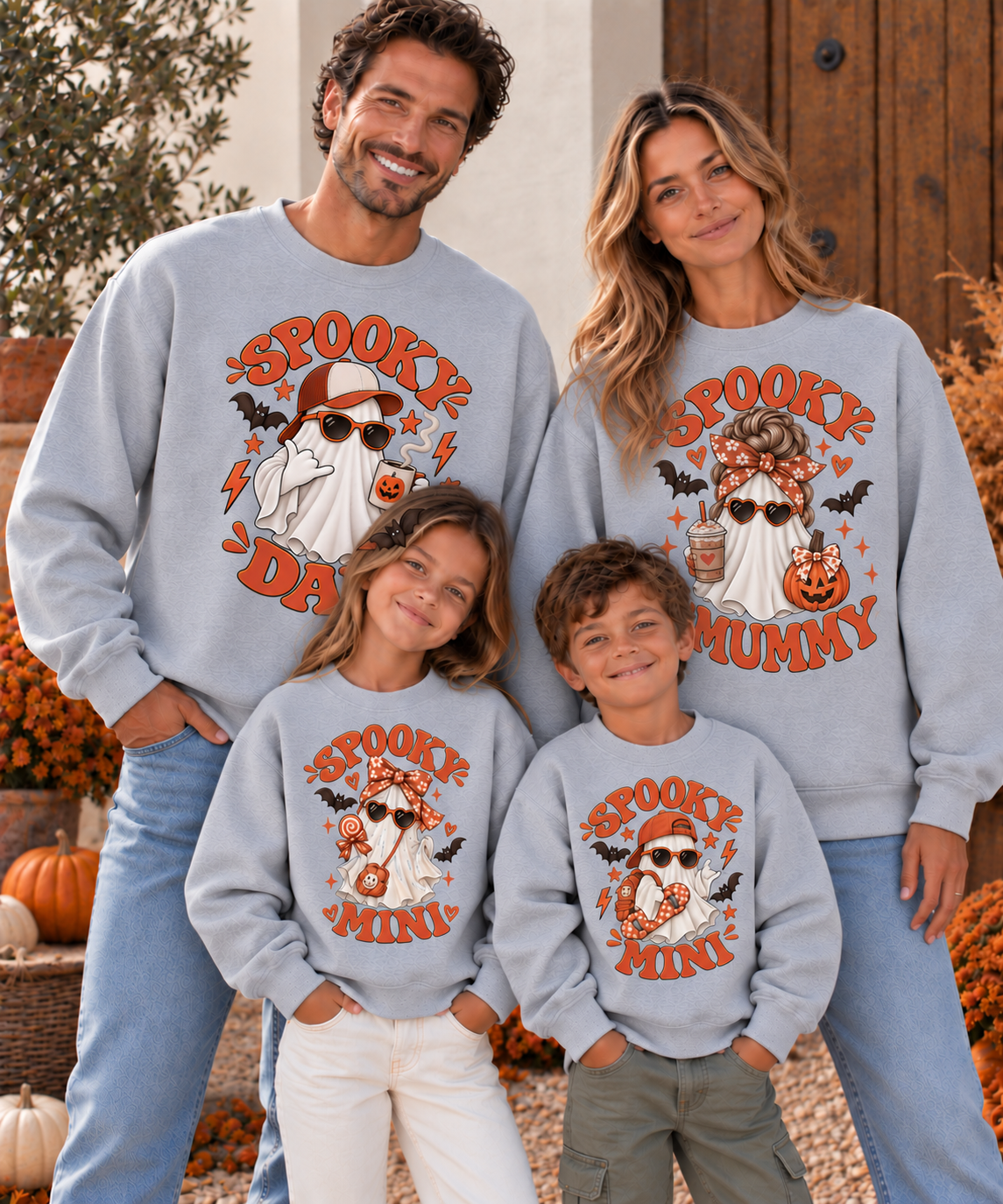 Matching Family Halloween Sweatshirts