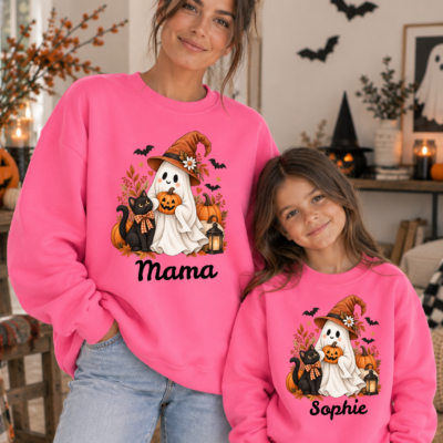 Personalized Family Halloween Sweatshirts