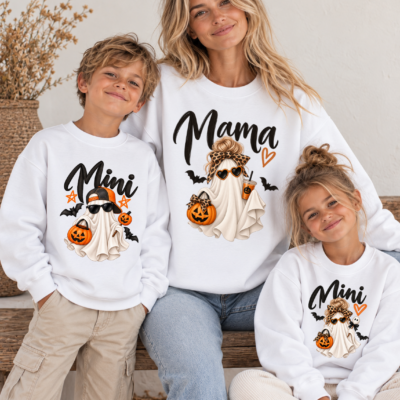 Mommy and Me Ghost Shirts