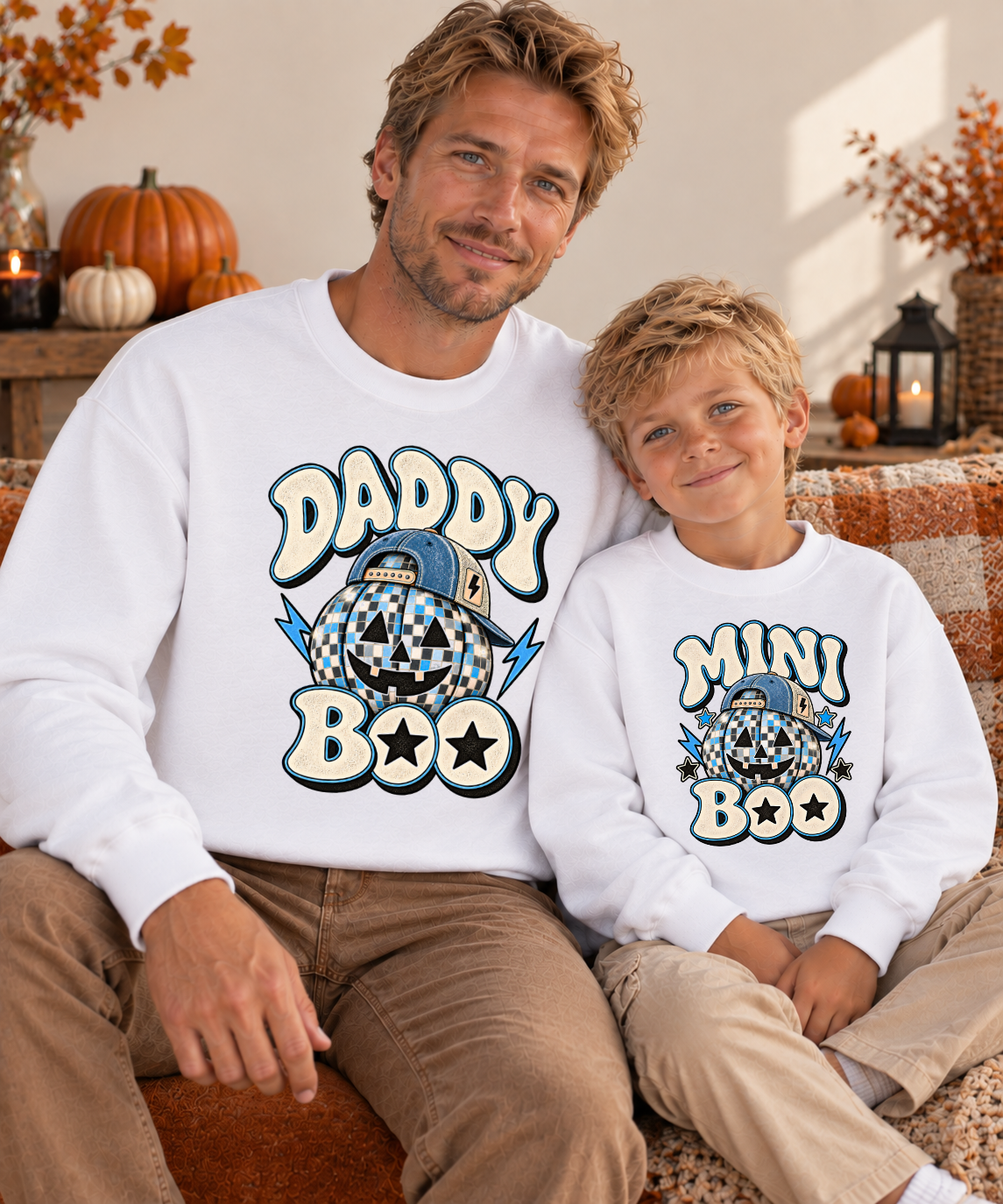 Daddy Boo Mini Boo Halloween Sweatshirts