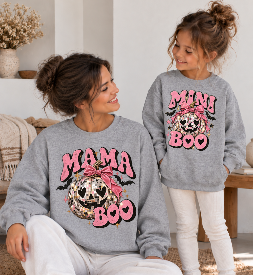 Daddy Boo Mini Boo Halloween Sweatshirts - Image 2
