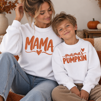 Mama’s Pumpkin Halloween Sweatshirts
