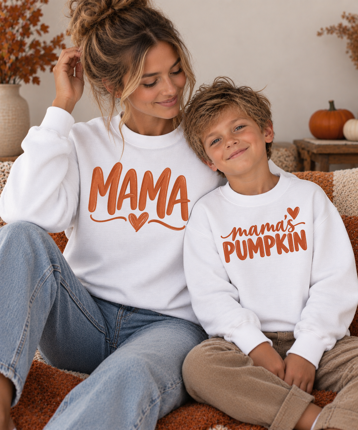 Mama’s Pumpkin Halloween Sweatshirts