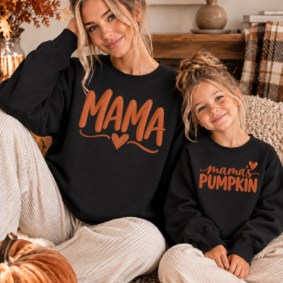 Mom Son Pumpkin Patch Outfit